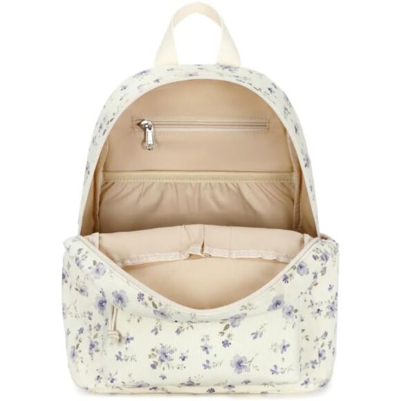 Compact Floral Mini Backpack Purse for Travel & School – Lightweight, 11x5.1x13 main image 2
